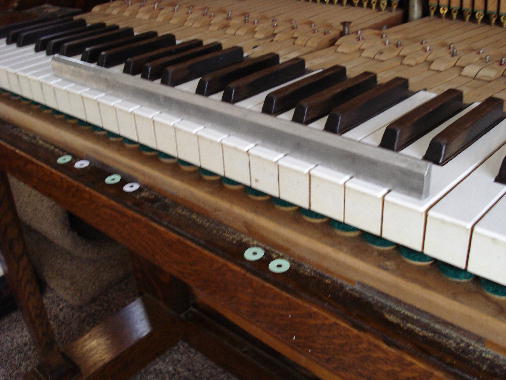 35 Regulate white key heights 35 Regulate white key heights